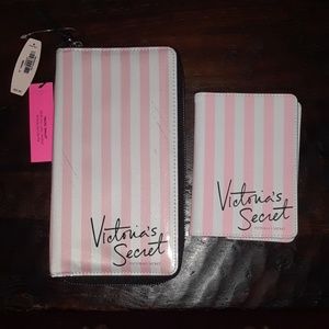 BNWT Victoria's Secret Travel Wallet & Passport